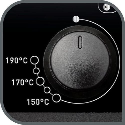 Tefal Friteuse Semi-Pro Easy Pro 3L Zone Froide 1.2Kg-Gris/Noir – Image 2