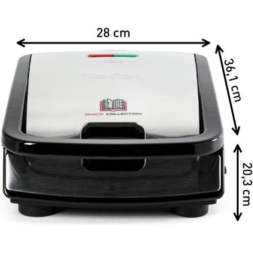 Tefal Gaufres & Sandwiches 2 EN 1 GAUFRIER / PANINIEUSE -SW853D12 – Image 7