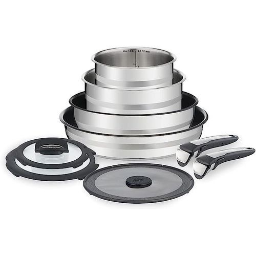 Tefal Batterie de cuisine Jamie Oliver Ingenio Set 9 Pieces Induction