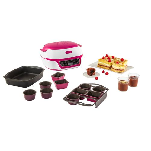 Tefal Machine à gâteaux intelligent Cake Factory Délices 5 programmes ,KD810112