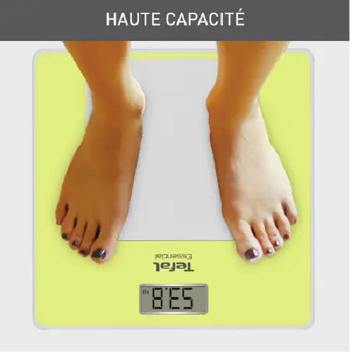 Tefal Pèse Personne ESSENTIAL- 150 kg-PP1305V0 -Jaune – Image 2
