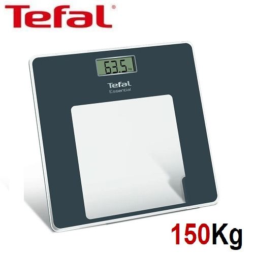 Tefal Pèse Personne ESSENTIAL- 150 kg-PP1304V0 -Gris