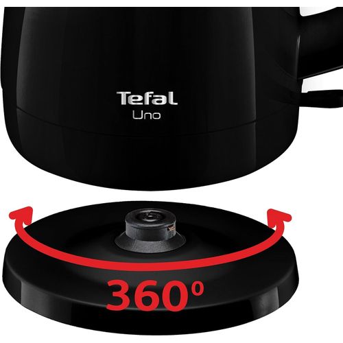 Tefal Bouilloire Électrique Sans Fil UNO KETTLE- KO1508-1,5 L- 2400W -Noir – Image 3