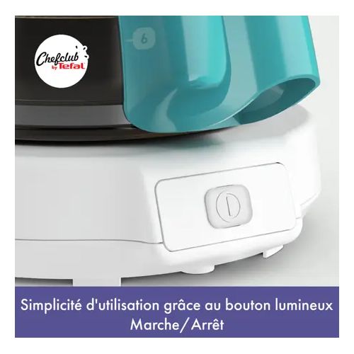 Tefal Cafetière filtre Chefclub 1.25L 10-15 cups CM276410 bleu – Image 5