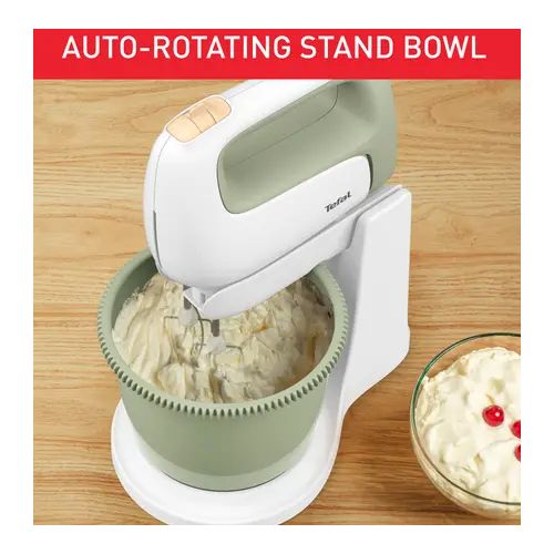Tefal Batteur PREP'MIX Avec Bol 500W Beige & Lichen - HT464010 – Image 6