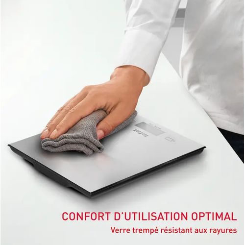 Tefal Balance de cuisine 18 x20 cm, Capacité de 5 kg, Tare automatique – Image 2