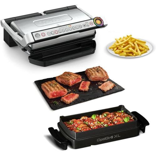 Tefal grille viande Optigrill+ XL Contrôle température, 9 programmes GC724D12 Silver – Image 2