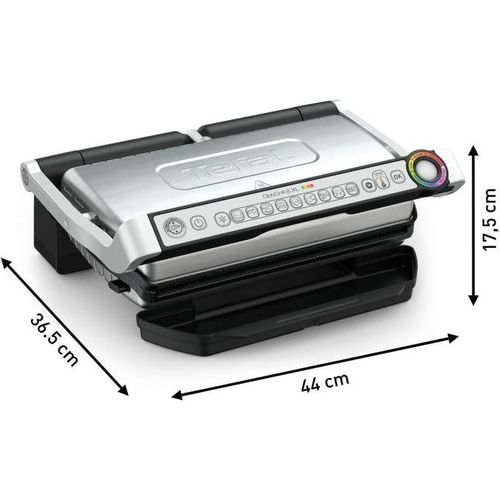 Tefal grille viande Optigrill+ XL Contrôle température, 9 programmes GC724D12 Silver – Image 3