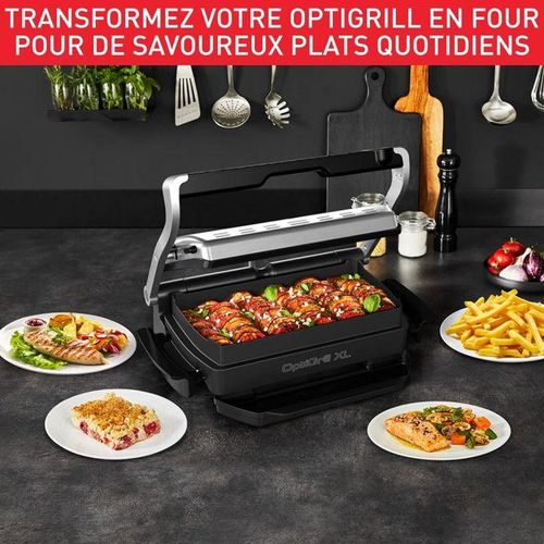 Tefal grille viande Optigrill+ XL Contrôle température, 9 programmes GC724D12 Silver – Image 7