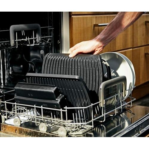 Tefal Grill électrique de table, 12 programmes automatiques, Mode manuel, Fonction aliments congelés, 2000 W, Livret recettes OptiGrill Elite - GC750D12 – Image 8