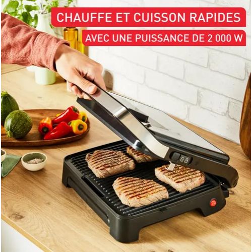 Tefal Grille-viande Inicio Adjust Grill Panini & Viande - Multifonction 2000W - GC272D10 – Image 11