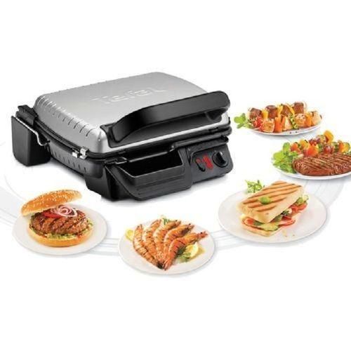 Tefal Grille Viande /panini / Barbecue/ UltraCompact -GC305012- 2000 W - silver/ noir