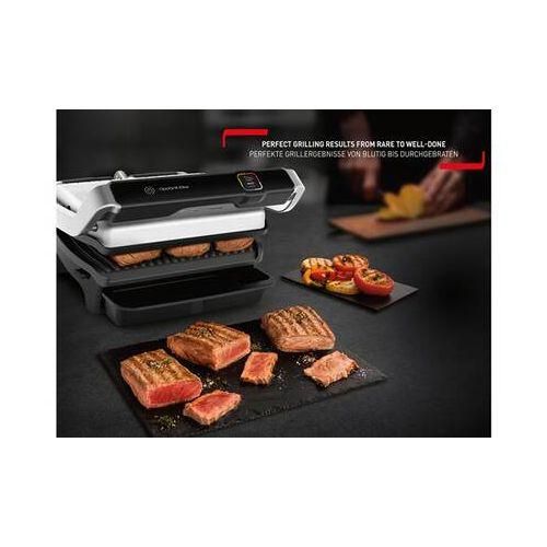 Tefal PANINEUSE Optigrill Elite Gc750D12 2000 W Noir Et Argent – Image 6