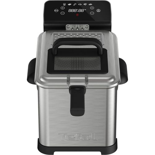 Tefal Friteuse huile Semi-professionnelle 4L 2400w Inox noir-FR507D10
