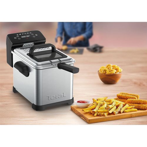 Tefal Friteuse huile Semi-professionnelle 4L 2400w Inox noir-FR507D10 – Image 4