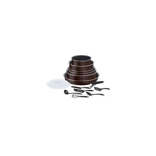 Tefal ESSENTIAL Black Coffee pailleté Batterie de cuisine 15 pièces l2389102