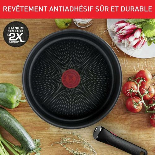 Tefal Batterie de cuisine en inox ingenio émotion 20pieces – Image 2