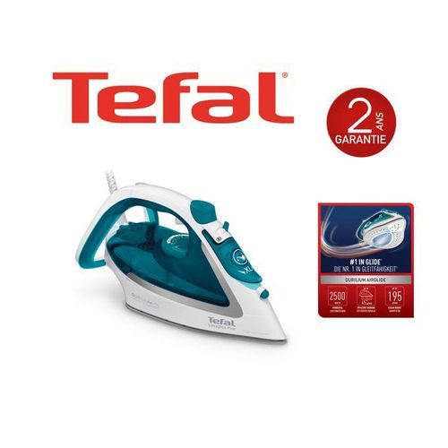 Tefal Easy Gliss Plus - Fer à repasser vapeur - 2500W - 45g/min - Fonction pressing: 185g/min