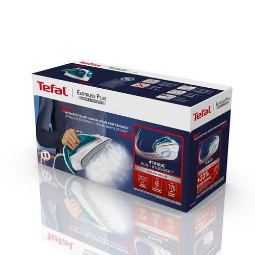 Tefal Easy Gliss Plus - Fer à repasser vapeur - 2500W - 45g/min - Fonction pressing: 185g/min – Image 2