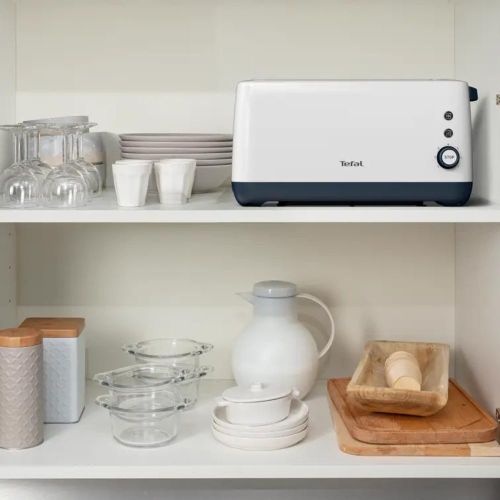 Tefal Grille Pain Compact 850W 7 niveaux avec Fonctions Réchauffage et Décongélation - Toaster Minim TL302110 – Image 7