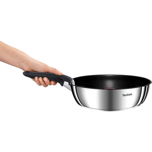 Tefal Batterie De Cuisine 10 pièces à poignée amovible inox anti-adhésif - Poêle et Casserole - Ingenio Emotion L897S104 – Image 6