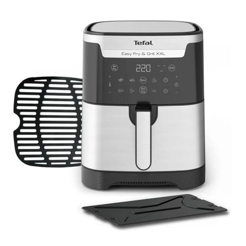 Tefal Friteuse Air Fryer 2 En 1 sans huile 6.5L 1830W a air - 8 Programmes Digital Inox - Easy Fry And Grill XXL EY801D27 – Image 2