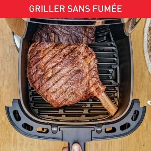 Tefal Friteuse Air Fryer 2 En 1 sans huile 6.5L 1830W a air - 8 Programmes Digital Inox - Easy Fry And Grill XXL EY801D27 – Image 6