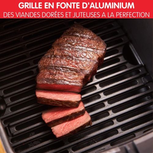 Tefal Friteuse Air Fryer 2 En 1 sans huile 6.5L 1830W a air - 8 Programmes Digital Inox - Easy Fry And Grill XXL EY801D27 – Image 7