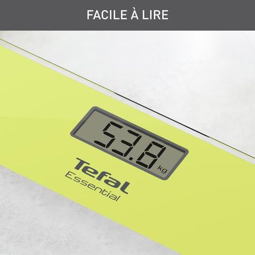 Tefal Pèse Personne Numérique Ultra-Slim 150Kg Avec Affichage LCD - ESSENTIAL PP1305V0 – Image 3