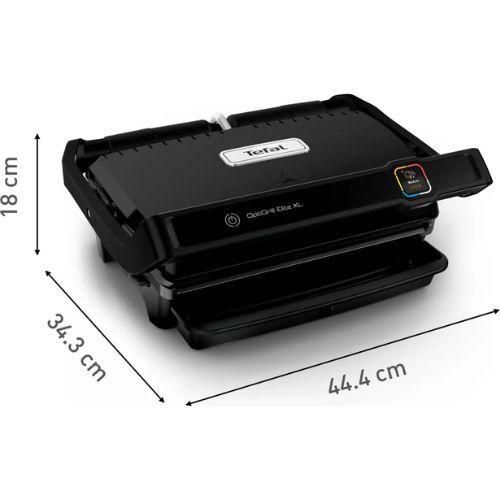 Tefal OptiGrill Elite XL Gril de contact 16 programmes Affichage numérique Griller à l'intérieur Un plaisir magistral 2200W – Image 2