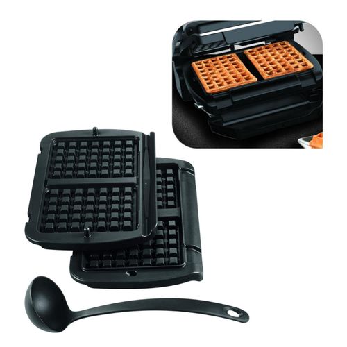 Tefal Panineuse et Grill À Viande Électrique 2000W - 6 Programmes De Cuisson avec Plaque Gaufres et Control De Temperature - OptiGrill+ GC716D12 – Image 5