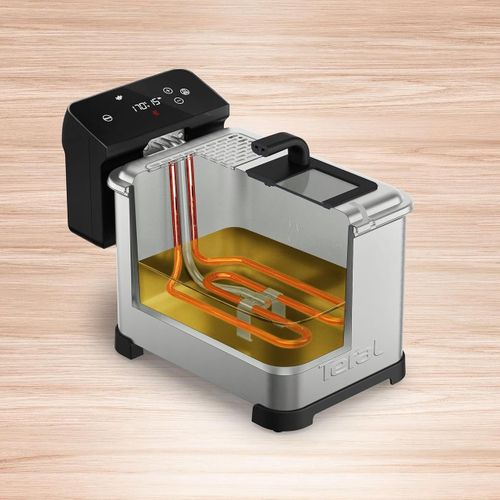 Tefal Friteuse Électrique à huile 4L 1.3KG 2400W avec 6 Programmes Inox - écran Tactile Digital - FR507D10 – Image 7