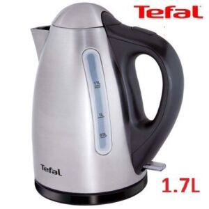 Tefal Bouilloire Express1,7 Litre - Filtre Anti-Tartre - 2400W- Ki110F10 - Inox/Noir