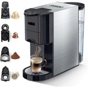 TIREXX 4en1 machine a cafe MULTI CAPSULE 20bar 1450w caf1500