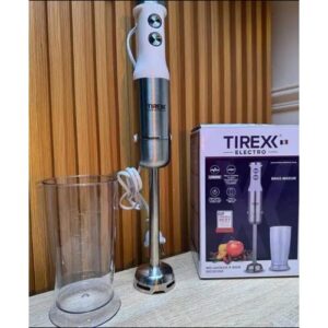 TIREXX Bras mixeur INOX 1000 W BLANC
