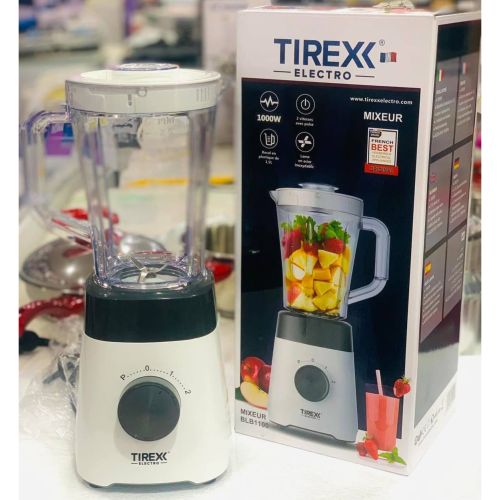 TIREXX Blender Mixeur Electrique - 1000 W 1.5 L 2 Vitesses - BLB1100 – Image 2