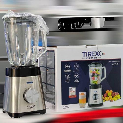 TIREXX Blender Mixeur Electrique En Verre - 1000 W 1.5 L 4 Vitesses - BLX1000 – Image 2