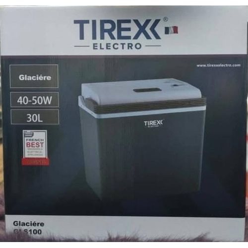 TIREXX Glacière Électrique Portable - Glacière pour Camping avec roues 50W - 30 Litres GLS100 – Image 3