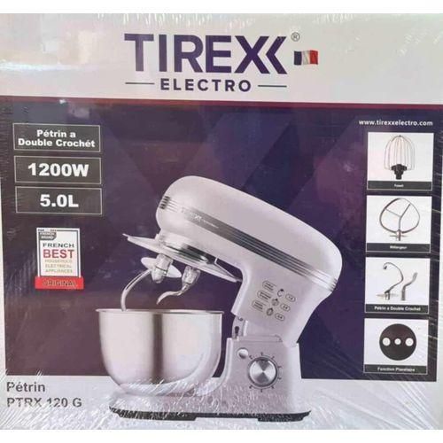 TIREXX Robot Pétrin Multifonction 5L double crochet 1200W – Image 2