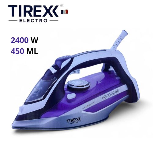 TIREXX Fer À Repasser À Vapeur 2400 W 450 ML Semelle En Céramique - FRPP200