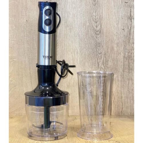 TIREXX Bras Mixeur Inox 3EN1 Multifonction 600W Avec Hachoir Et Fouet - BTX 800 – Image 4
