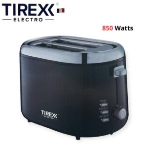 TIREXX Grille Pain 2 Tranches 850 W - Décongélation Et Réchauffage - GRP200