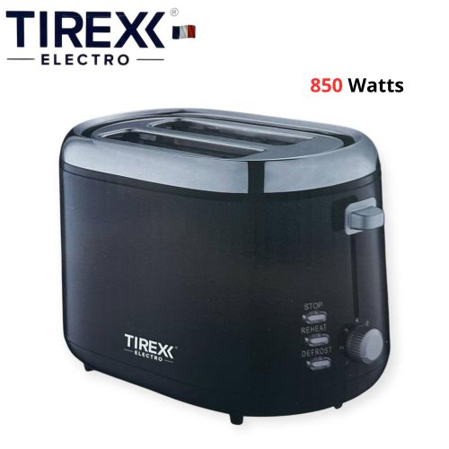 TIREXX Grille Pain 2 Tranches 850 W - Décongélation Et Réchauffage - GRP200