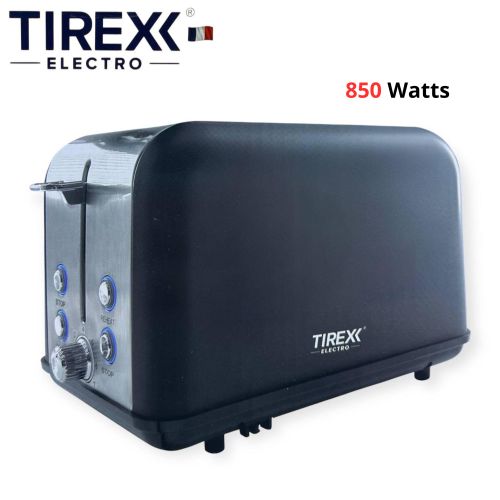 TIREXX Grille Pain 2 Tranches 850 W - Décongélation Et Réchauffage - GRP400