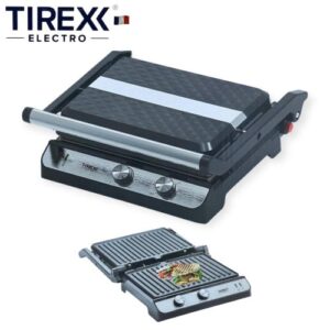 TIREXX Panineuse Et Grill 2000W Ouverture 180° Avec Minuterie - PNN2500