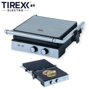 TIREXX Panineuse Et Grill 2000W Ouverture 180° Avec Minuterie - PNN1500