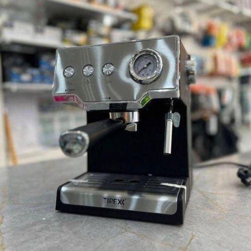 TIREXX Machine à Café à Bras Poudre Et Capsule 20 Bars 850W Avec Manomètre habillage en inox – Image 3