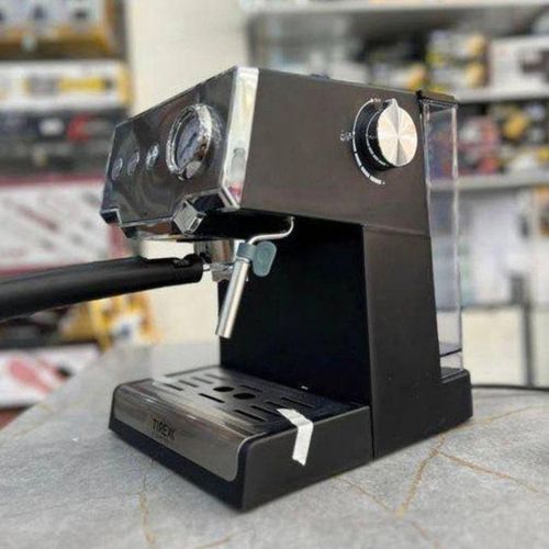 TIREXX Machine à Café à Bras Poudre Et Capsule 20 Bars 850W Avec Manomètre habillage en inox – Image 5