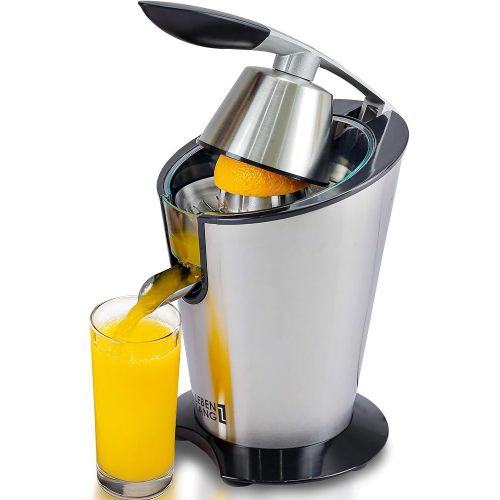 TIREXX Presse-Agrumes Électrique Tirex Electro PAG1000X – 600W – Acier Inoxydable