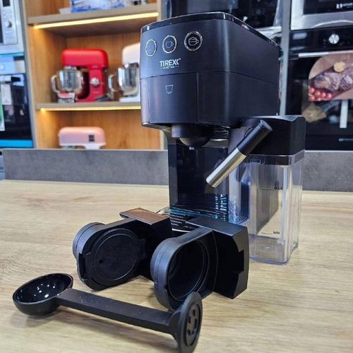 TIREXX Machine à Café 4 En 1 Avec Cappuccino 20 Bars 1450W 1.2L - CAF1800 – Image 4